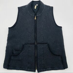 by J.J Black Zip Up Vest w/ Front Pockets Sz S